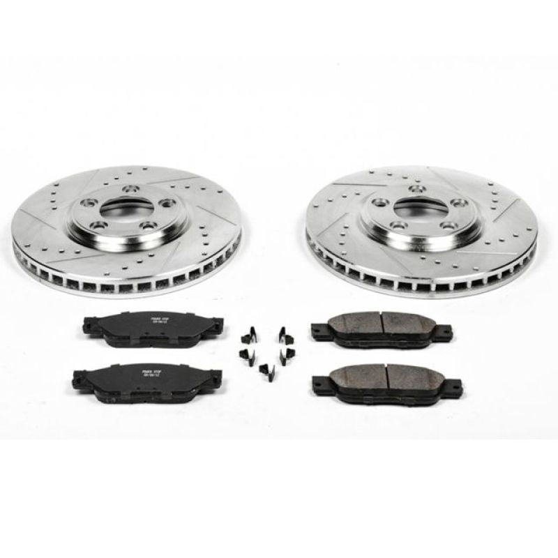 PowerStop 03-04 Jaguar S-Type Front Z23 Evolution Sport Brake Kit