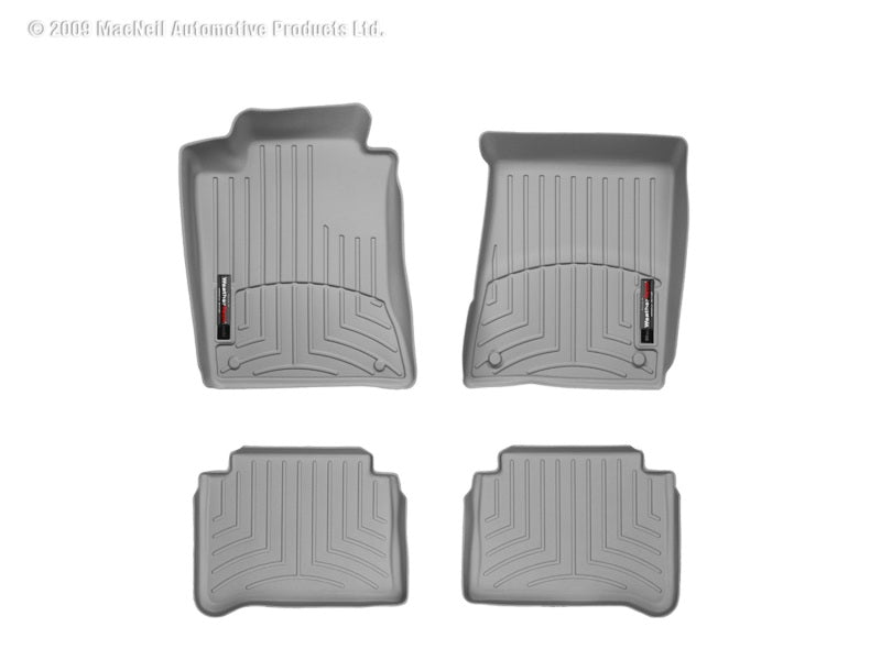 WeatherTech 03 Mercedes-Benz E-Class Sedan Front And Rear Floorliners - Grey
