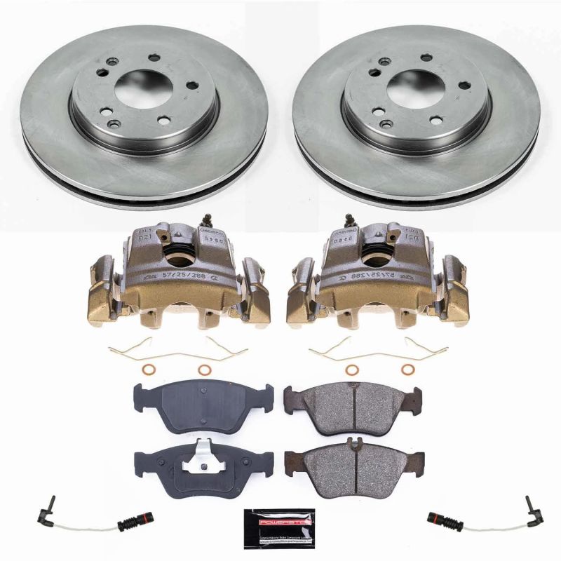 PowerStop 99-00 Mercedes-Benz C230 Front Autospecialty Kit w/Calipers