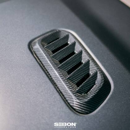 Seibon 2023+ Toyota GR Corolla Dry Carbon Fiber Hood Vents