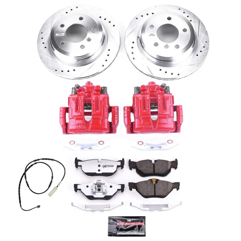 PowerStop 13-15 BMW X1 Rear Z26 Street Warrior Brake Kit w/Calipers
