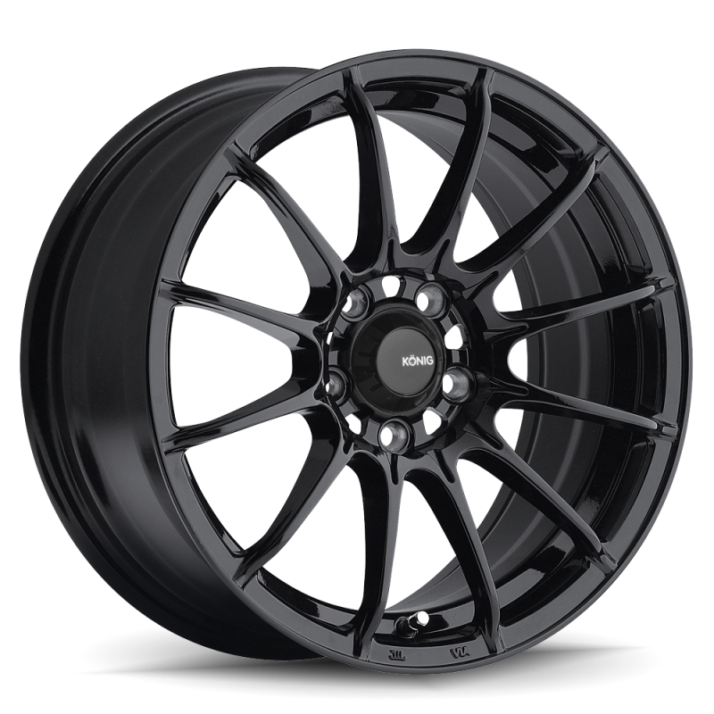 Konig Wheels Konig Dial In 15x9 4x100 ET35 Gloss Black
