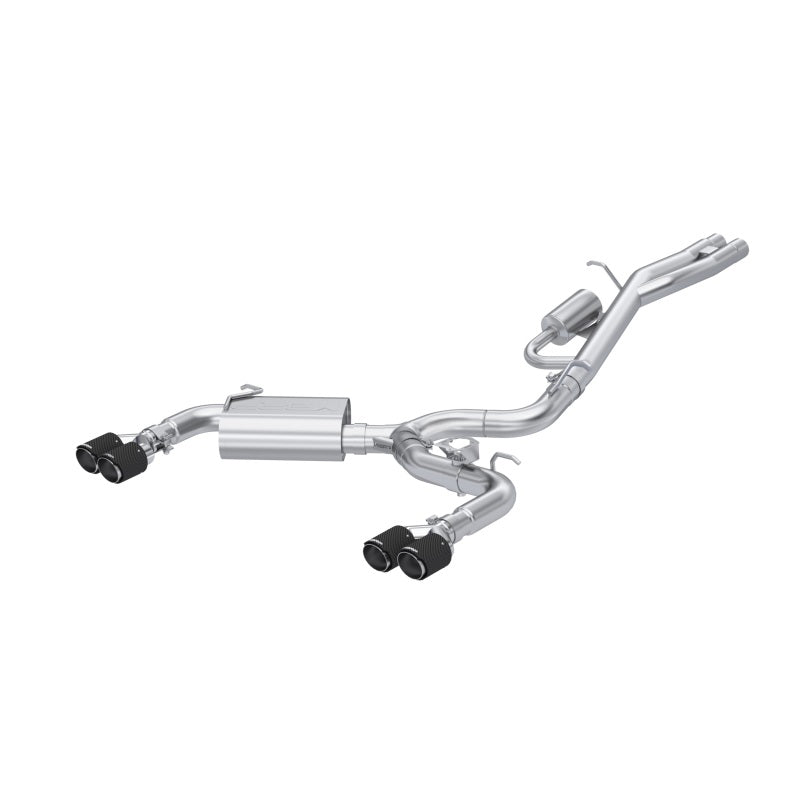 MBRP 3" T304 Stainless Steel Cat-Back Exhaust - Audi 8V RS3 Sedan (2017-2020)