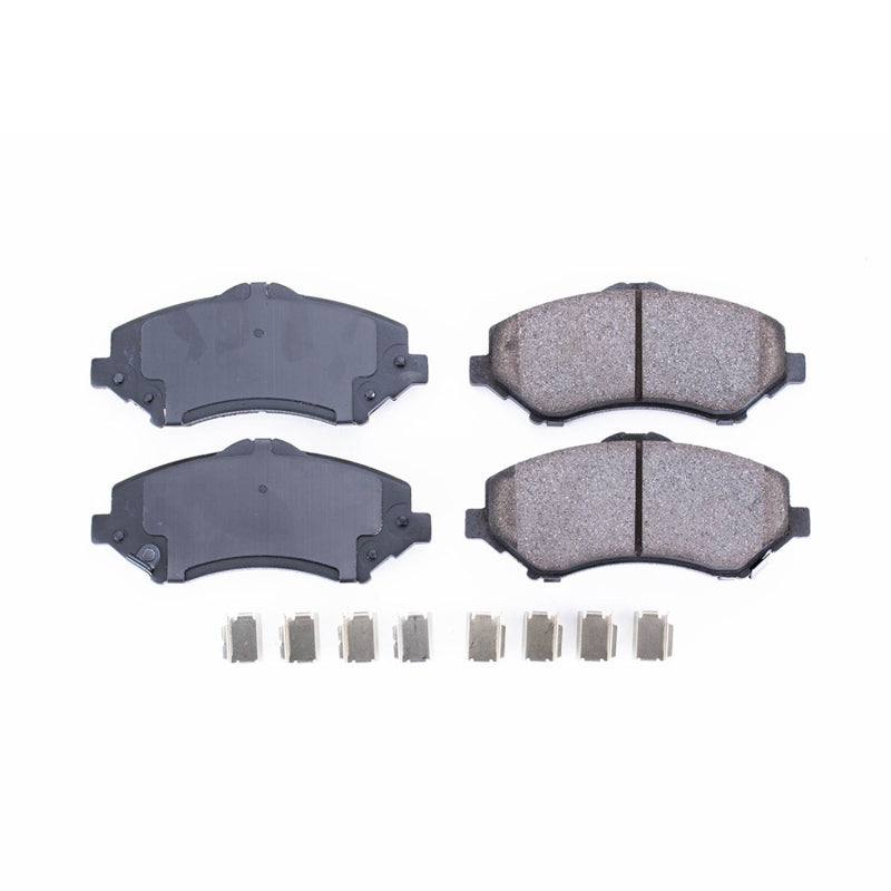 PowerStop 08-16 Chrysler Town & Country Front Z17 Evolution Ceramic Brake Pads w/Hardware