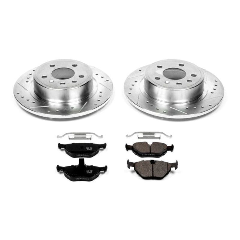 PowerStop 99-10 Saab 9-5 Rear Z23 Evolution Sport Brake Kit