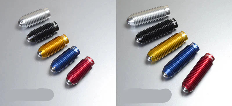 Project Kics 12x1.25 28mm Compression Bolt Set - Red (20 Pcs)