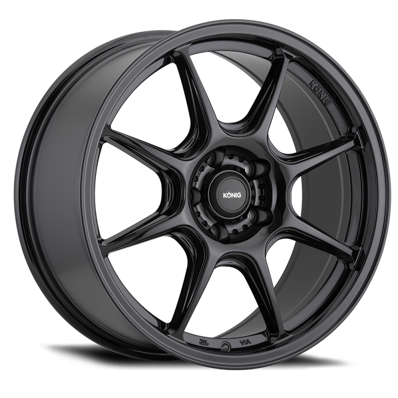 Konig Wheels Konig Lockout 17x8 4x108 ET40 Gloss Black