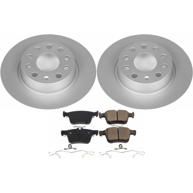 PowerStop 15-18 Audi A3 Rear Z23 Evolution Sport Coated Brake Kit