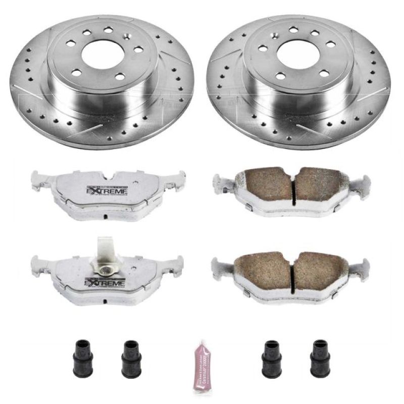 PowerStop 99-10 Saab 9-5 Rear Z26 Street Warrior Brake Kit