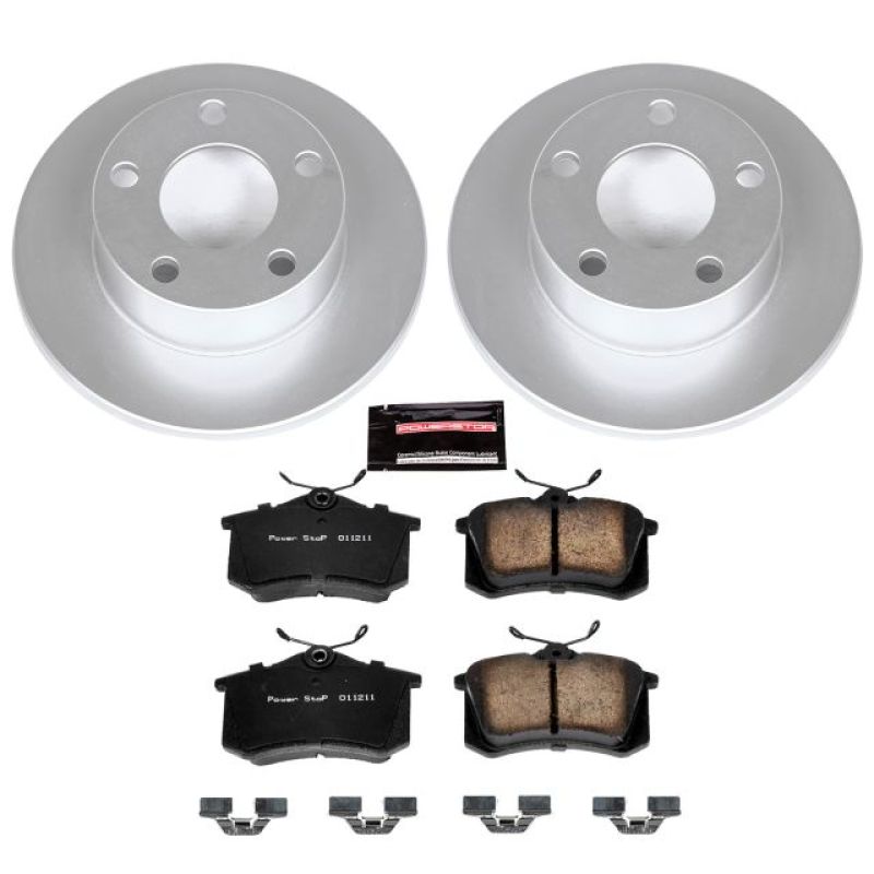 PowerStop 99-05 Volkswagen Passat Rear Z23 Evolution Sport Coated Brake Kit