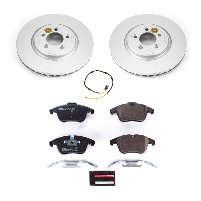 PowerStop 13-15 Jaguar XF Front Euro-Stop Brake Kit