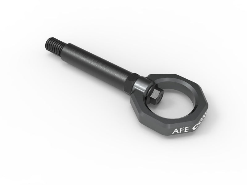 aFe Control Rear Tow Hook Grey BMW F-Chassis 2/3/4/M