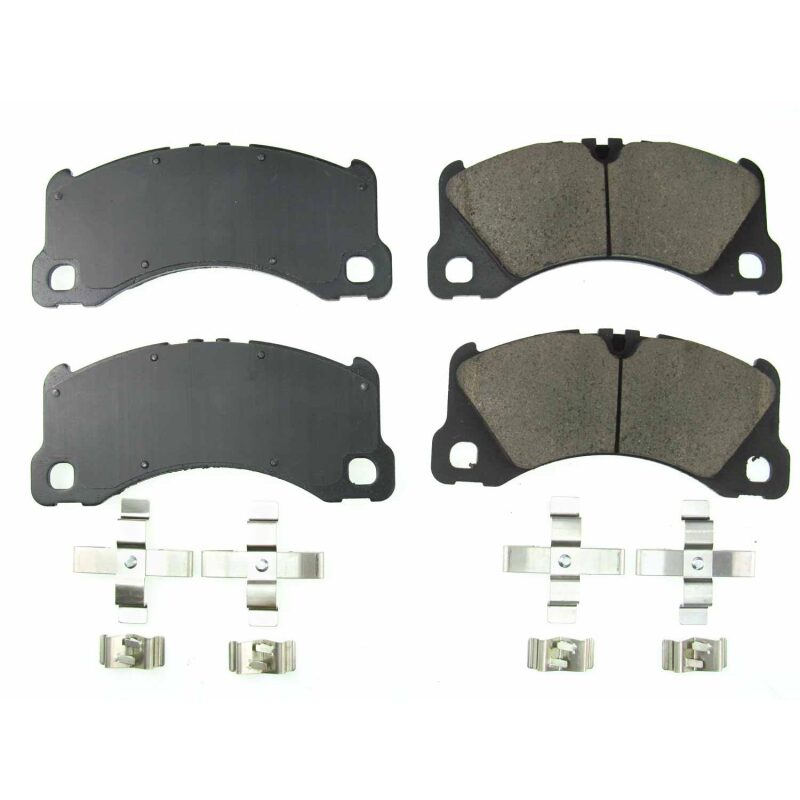 PowerStop 13-17 Porsche Cayenne Front Z17 Evolution Ceramic Brake Pads w/Hardware