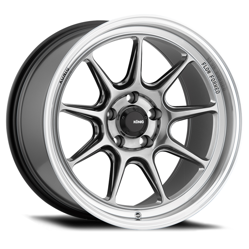 Konig Wheels Konig Countergram 19x9.5A 5x114.3 ET35 Hyper Chrome / Machined Lip