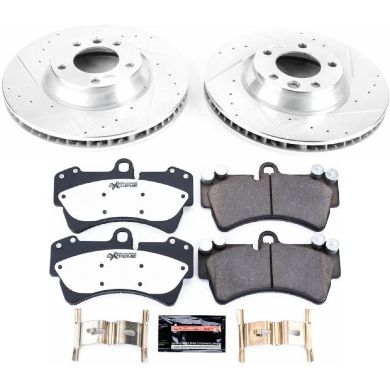 PowerStop 07-15 Audi Q7 Front Z26 Street Warrior Brake Kit