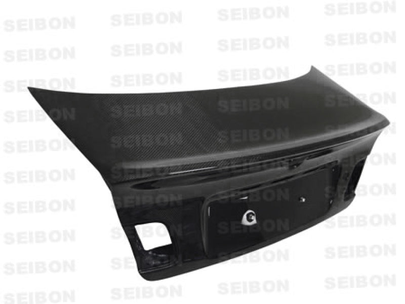 SEIBON CSL-Style Carbon Fiber Trunk - E46 3-Series 4-Door Sedan