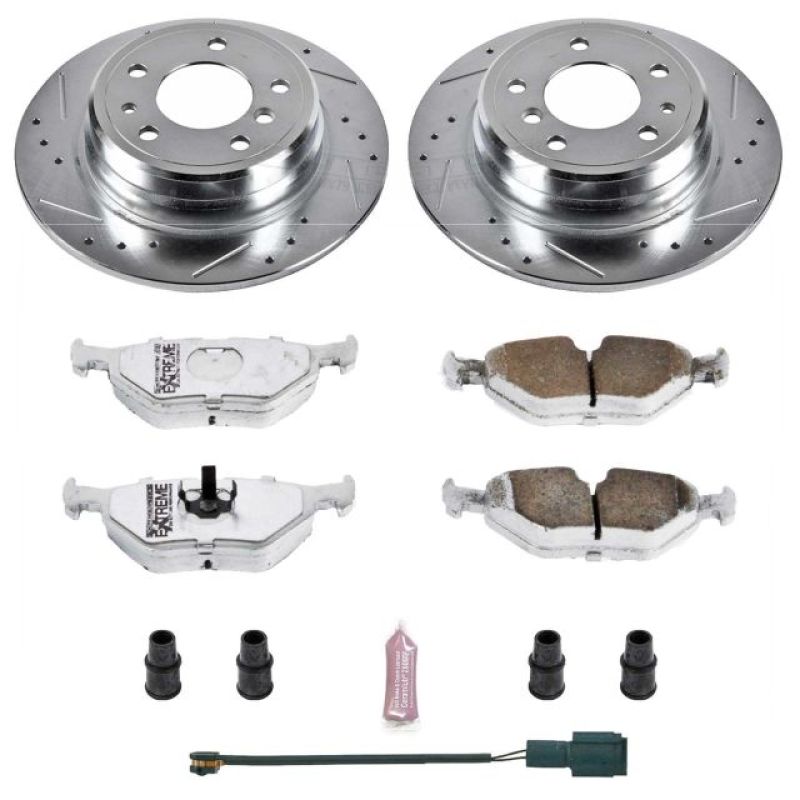 PowerStop 90-95 BMW 525i Rear Z26 Street Warrior Brake Kit