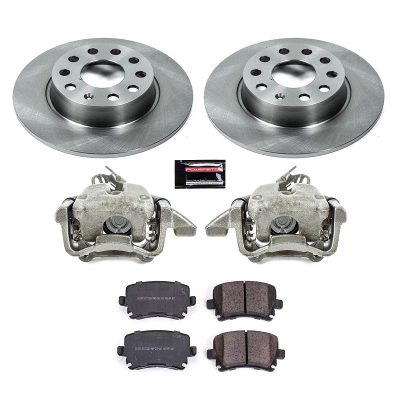 PowerStop 2013 Audi A3 Quattro Autospecialty Kit w/ Calipers - Rear