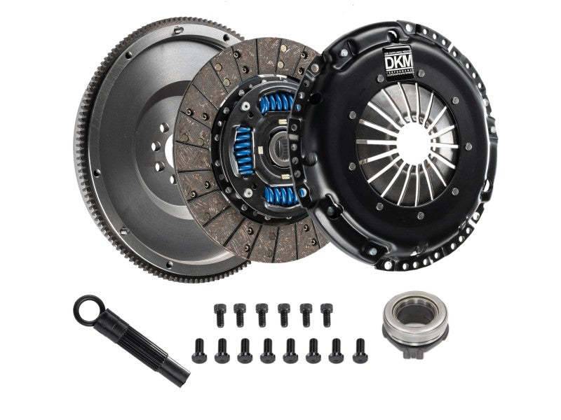 DKM Clutch Volkswagen 1.8T 5-Speed Sprung Organic MB Clutch Kit w/ SM Steel Flywheel
