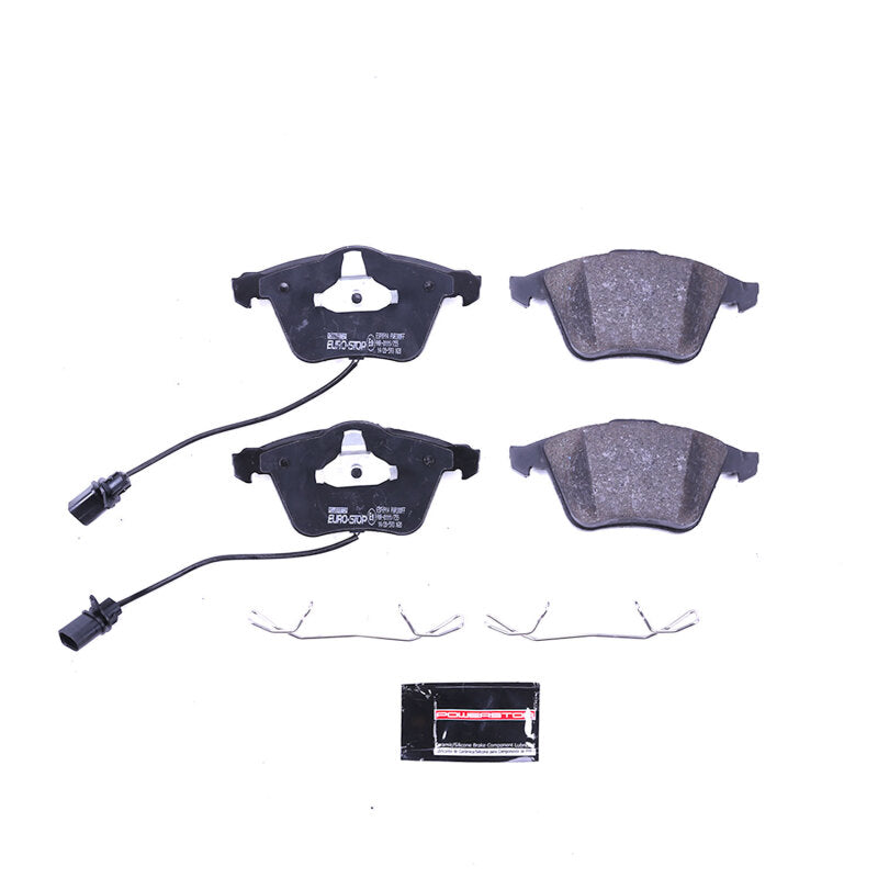 PowerStop 01-05 Audi Allroad Quattro Euro-Stop ECE-R90 Front Brake Pads