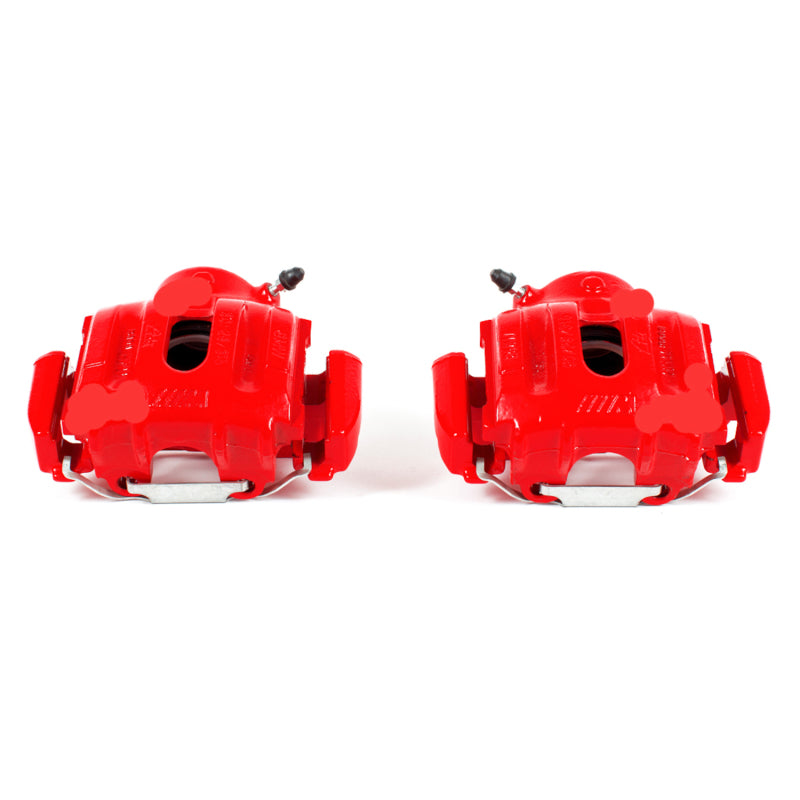 PowerStop 95-99 BMW M3 Front Red Calipers w/Brackets - Pair