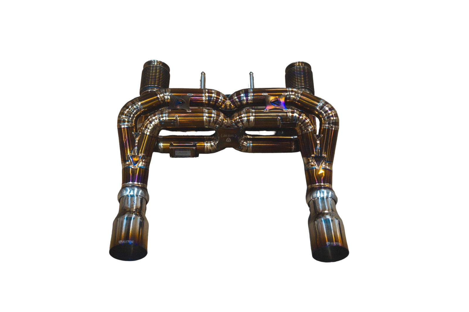 Valvetronic Designs - Mclaren 720S F1 race Exhaust Double X pipe (Non valved) Sport