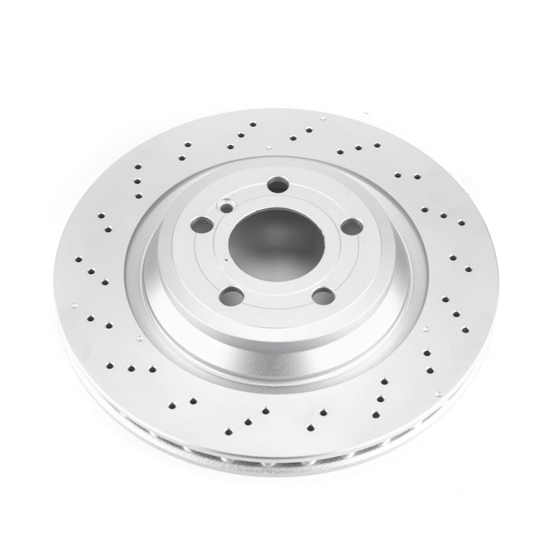 PowerStop 15-16 Mercedes-Benz SL400 Rear Evolution High Carbon Geomet Coated Rotor