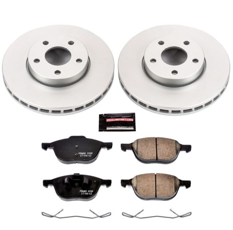 PowerStop 13-18 Ford C-Max Front Z17 Evolution Geomet Coated Brake Kit