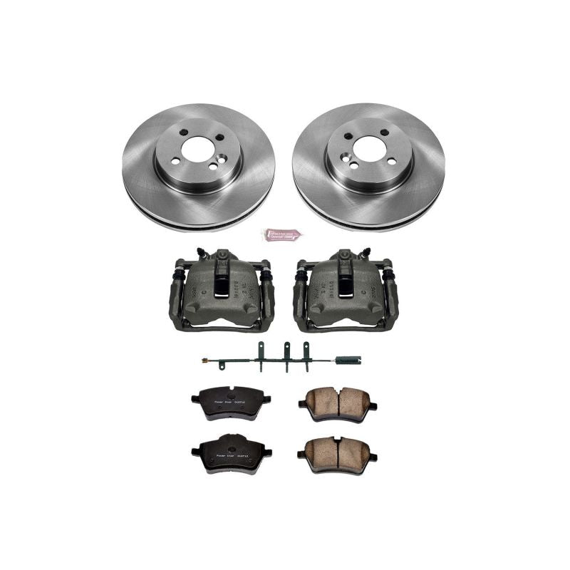 PowerStop 07-08 Mini Cooper Front Autospecialty Brake Kit w/Calipers