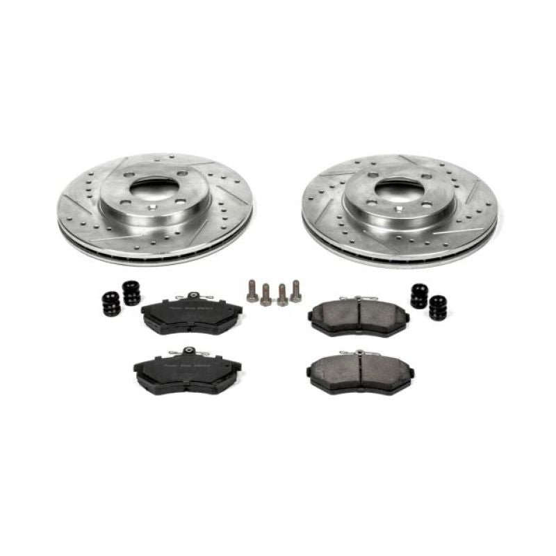 PowerStop 95-02 Volkswagen Cabrio Front Z23 Evolution Sport Brake Kit