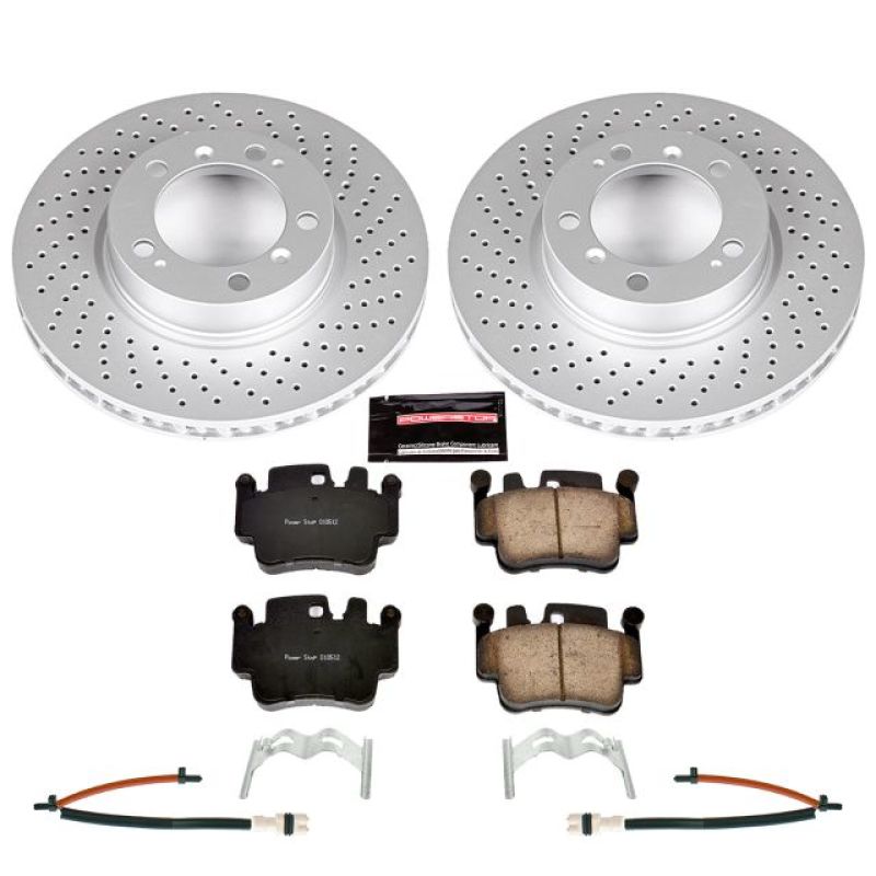 PowerStop 99-05 Porsche 911 Front Z23 Evolution Sport Coated Brake Kit