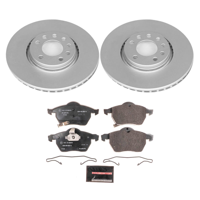 PowerStop 99-02 Saab 9-3 Front Euro-Stop Brake Kit