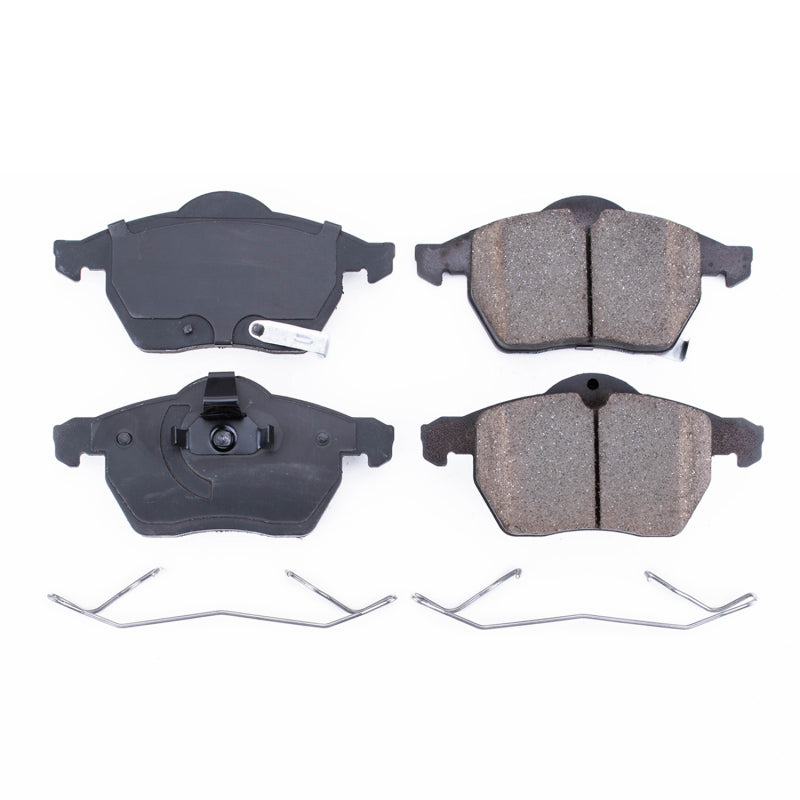 PowerStop 99-03 Saab 9-3 Front Z17 Evolution Ceramic Brake Pads w/Hardware