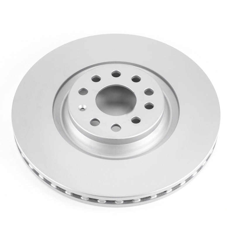 PowerStop 15-18 Audi S3 Front Evolution High Carbon Geomet Coated Rotor