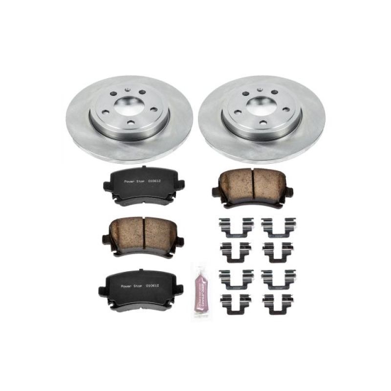 PowerStop 05-09 Audi A4 Rear Autospecialty Brake Kit