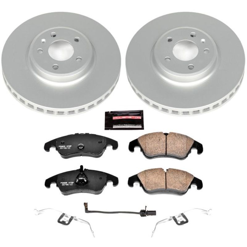 PowerStop 09-11 Audi A4 Front Z23 Evolution Sport Coated Brake Kit