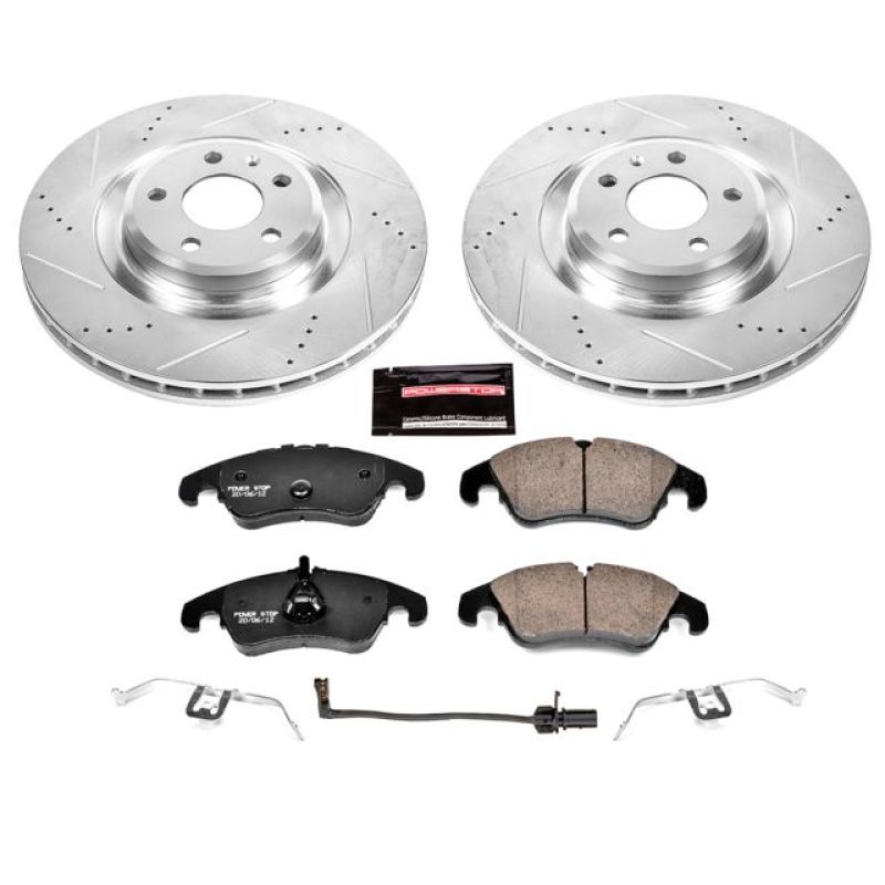 PowerStop 10-11 Audi S4 Front Z23 Evolution Sport Brake Kit