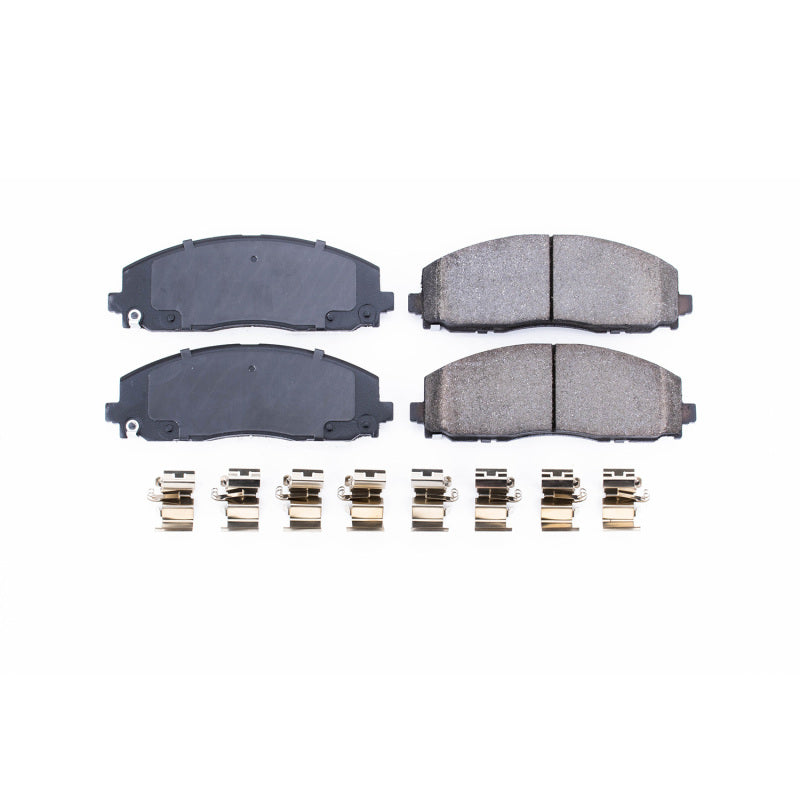 PowerStop 17-19 Chrysler Pacifica Front Z17 Evolution Ceramic Brake Pads w/Hardware