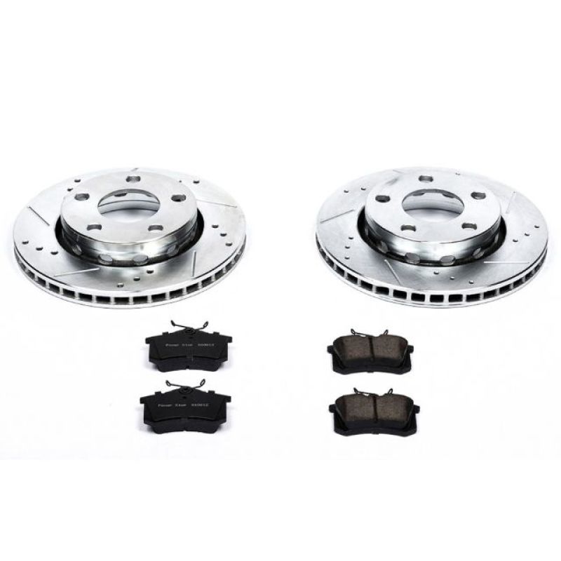 PowerStop 00-02 Audi S4 Rear Z23 Evolution Sport Brake Kit
