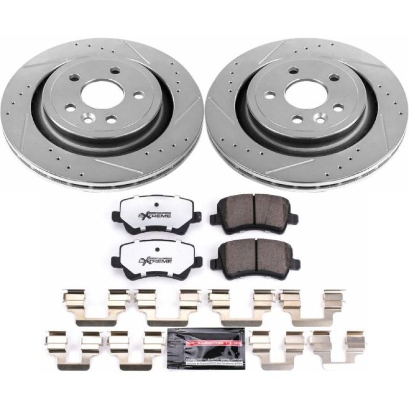 PowerStop 11-18 Volvo S60 Rear Z36 Truck & Tow Brake Kit