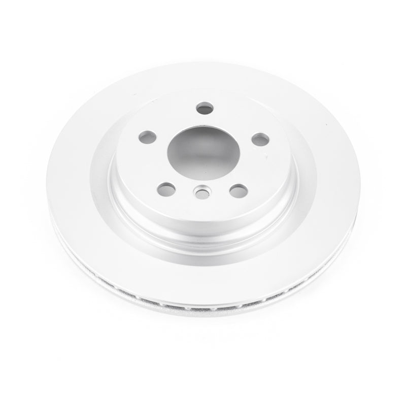 PowerStop 16-18 BMW X1 Rear Evolution High Carbon Geomet Coated Rotor