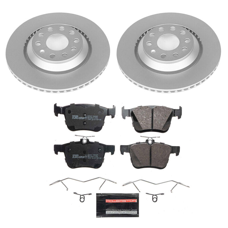PowerStop 2019 Audi A3 Quattro Rear Euro-Stop Brake Kit