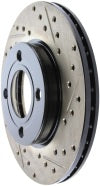StopTech 84-87 Audi 4000 Quattro Sport Slotted & Drilled Front Left Rotor