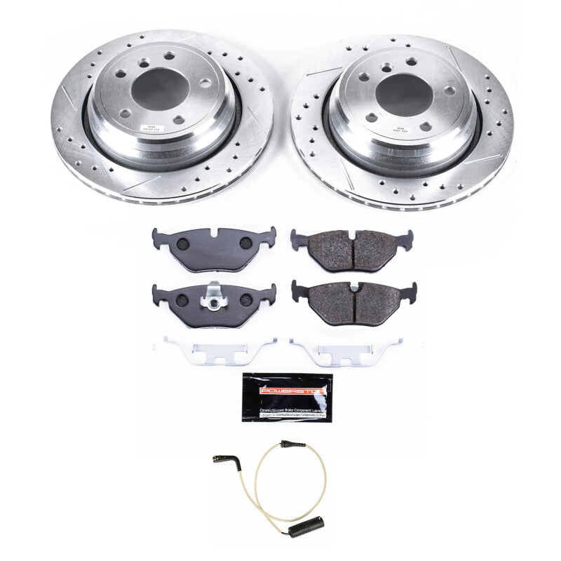 PowerStop 97-03 BMW 540i Rear Track Day Brake Kit