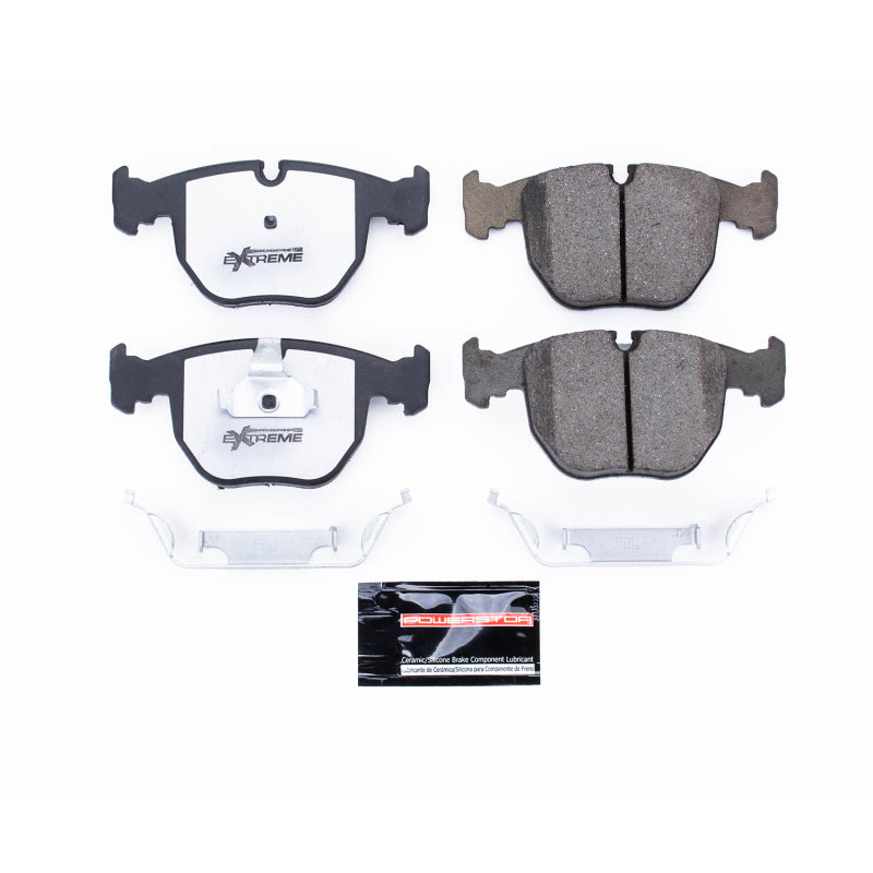 PowerStop 01-03 BMW 530i Front Z26 Extreme Street Brake Pads w/Hardware
