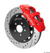 Wilwood AERO6 Front Brake Kit w/ Lines 15.00in Rotor Red 08-12 Audi A4/A5/S5