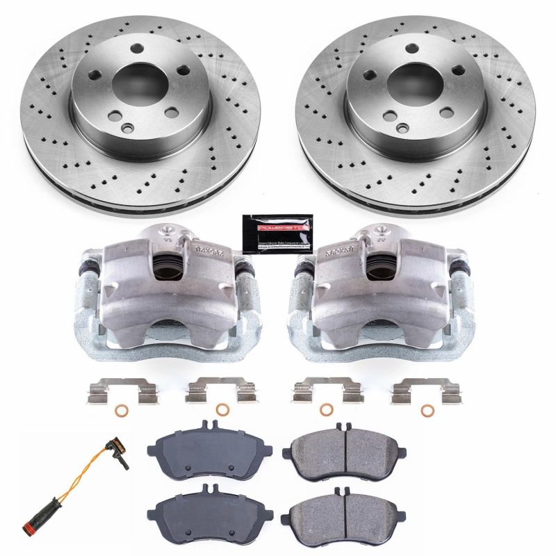 PowerStop 12-16 Mercedes-Benz C250 Front Autospecialty Brake Kit w/Calipers