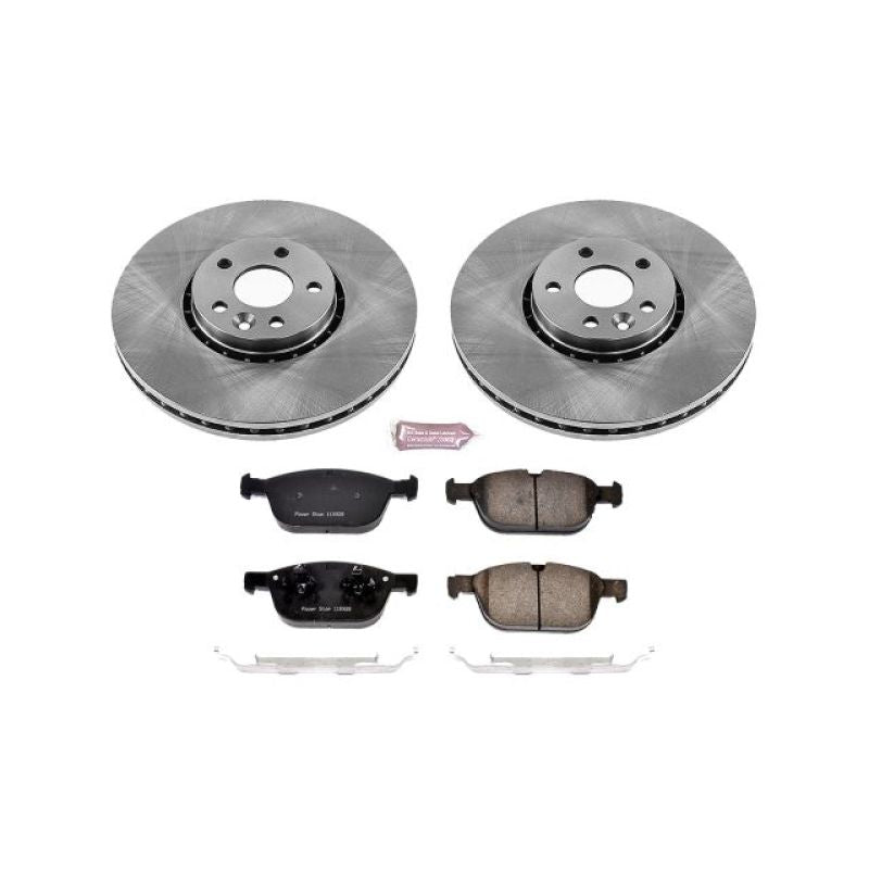PowerStop 10-15 Volvo XC60 Front Autospecialty Brake Kit