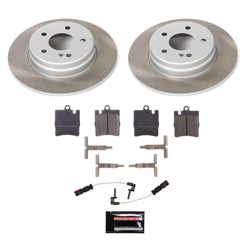 PowerStop 98-00 Mercedes-Benz E430 Rear Semi-Coated Rotor Kit