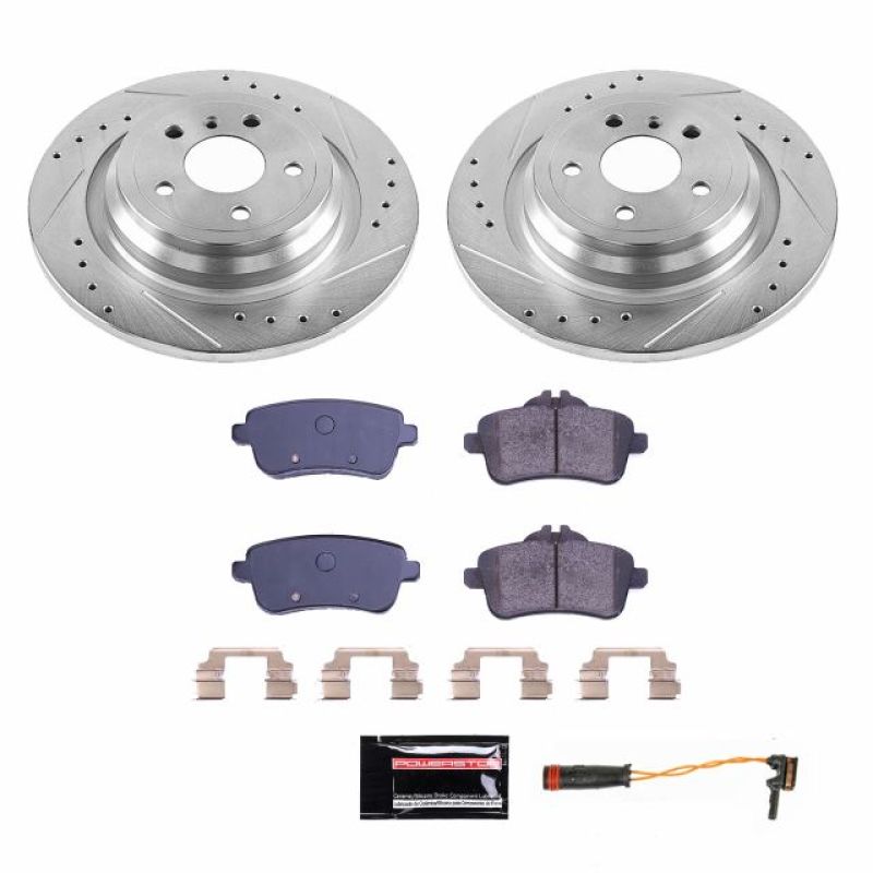 PowerStop 12-15 Mercedes-Benz ML350 Rear Z23 Evolution Sport Brake Kit